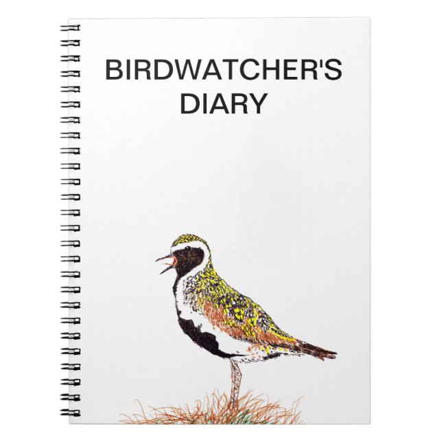 Golden Plover Notebook (Front)
