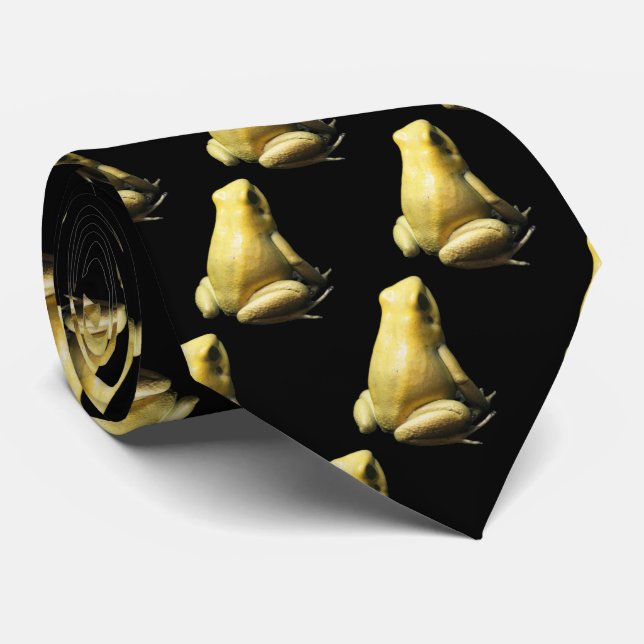 Golden Poison Frog Cravate (Roulé)