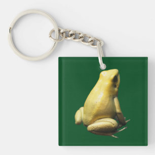 Golden Poison Frog Keychain