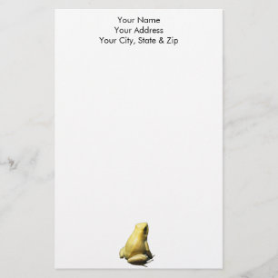 Golden Poison Frog Stationery