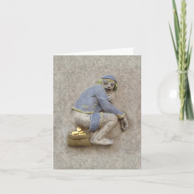 Golden Poop ~ Card / Invitation (Front)