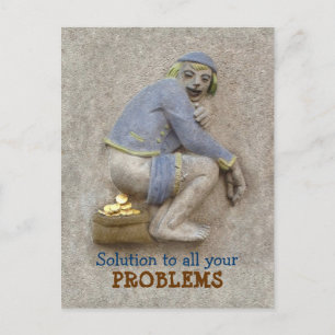 Golden Poop ~ Carte postale / Invitation