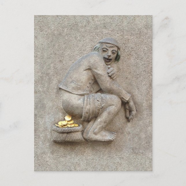 Golden Poop ~ Postcard / Invitation (Front)