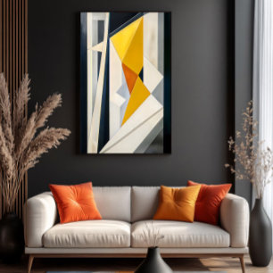 Golden Prism Canvas Print