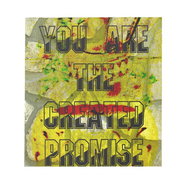 Golden Promise: The Golden Script of Destiny Notepad (Front)