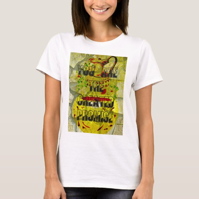 Golden Promise: The Golden Script of Destiny T-Shirt (Front)