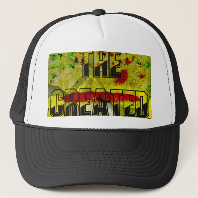 Golden Promise: The Golden Script of Destiny Trucker Hat (Front)