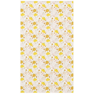 Golden Pumpkin Harvest Tablecloth