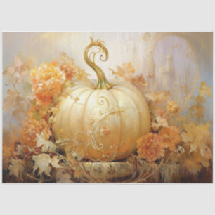 Golden Pumpkin Tale  Tissue Paper