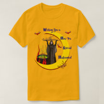 Golden Pumpkin (Unisex) Halloween T-Shirt