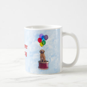 Golden Puppy Forever Young Mug