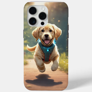GOLDEN PUPPY:I PHONE 15 PRO MAX BACK CASE