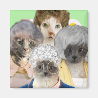 Golden Purrs Magnet