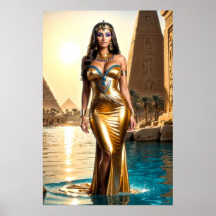 Golden Queen of the Nile Poster