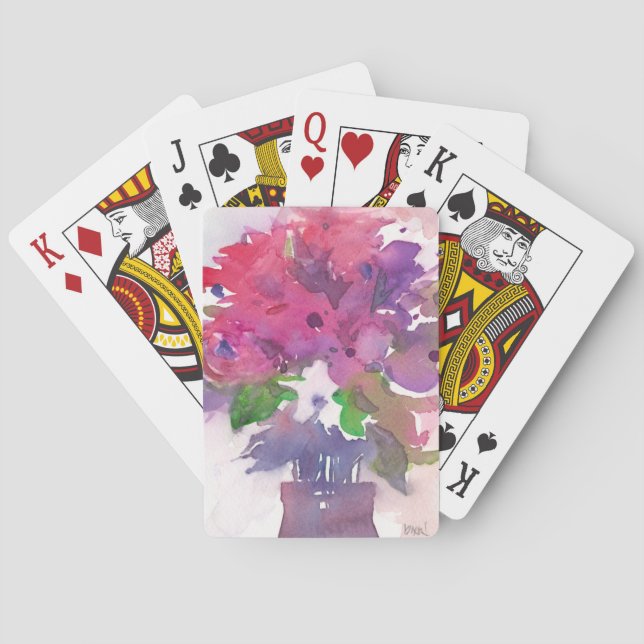 Golden Quote V Playing Cards (Back)