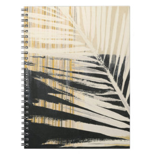 Golden Raffia - Palm Fronds Notebook