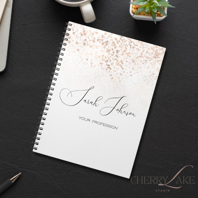 Golden Rain Personalized Professional Notebook (Creator Uploaded)
