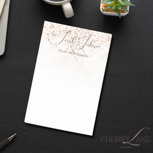 Golden Rain Personalized Professional Post-it Notes (Creator Uploaded)
