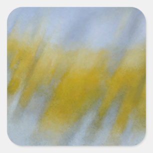 Golden Rain Square Sticker