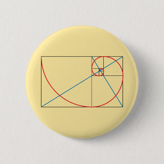 Golden Ratio 2 Inch Round Button