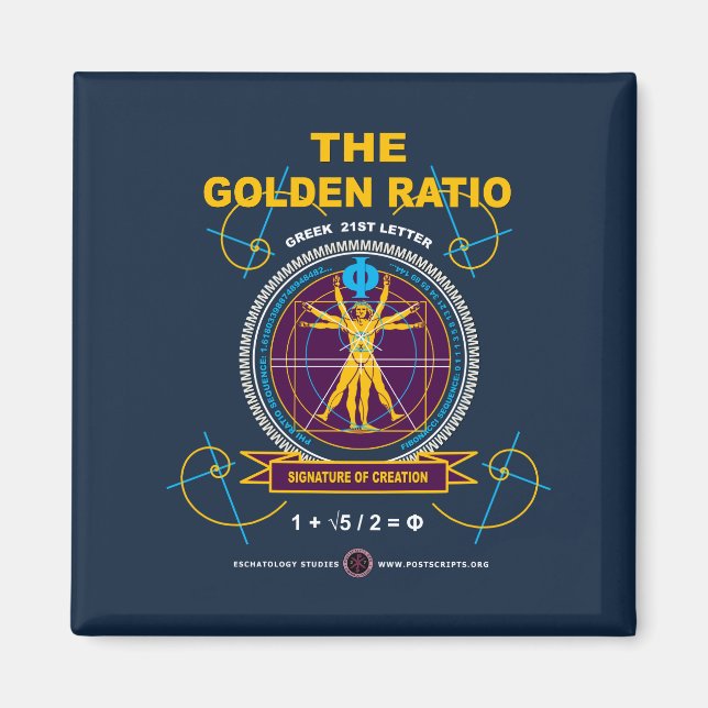 Golden Ratio Magnet (Front)