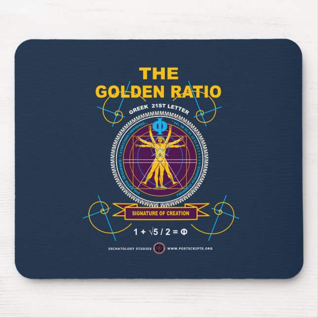 Golden Ratio Mouse Pad (Front)