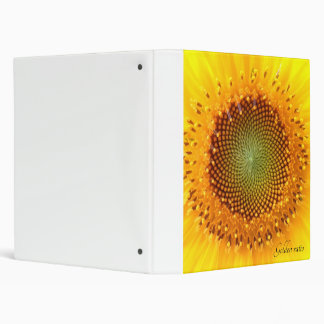 Golden Ratio, sunflower binder