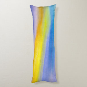Golden Ray Abstract Body Pillow