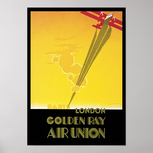 Golden Ray Air Union Poster (Front)