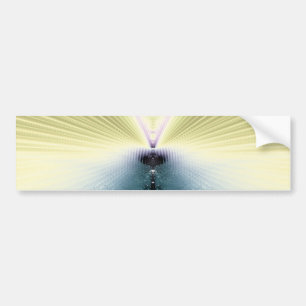 Golden Rays Bumper Sticker
