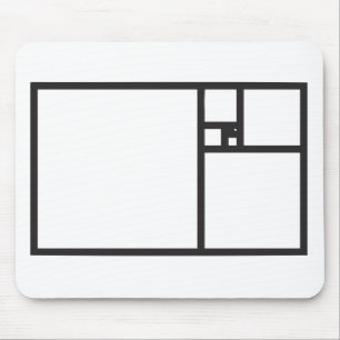 Golden Rectangle Mouse Pad