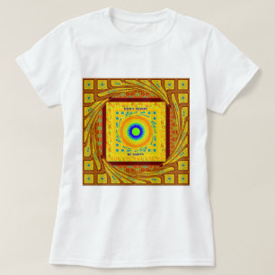 Golden Red African Traditional Colour T-Shirt
