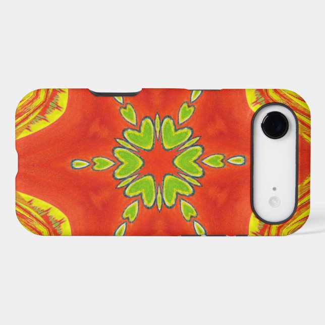 Golden red African Traditional colours (Back (Horizontal))