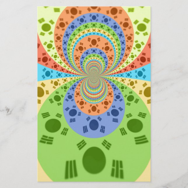 Golden Red African Traditional Colours (Front)