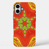 Golden red African Traditional colours