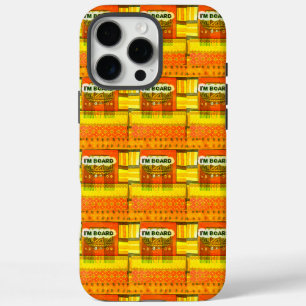 Golden Red African Traditional Colours Funny desig iPhone 16 Pro Max Case