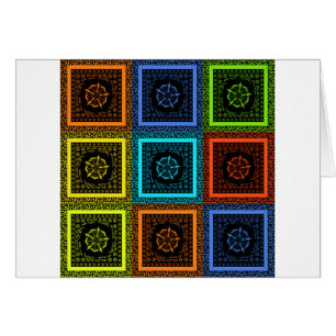 Golden Red blue Green Masai Traditional colours