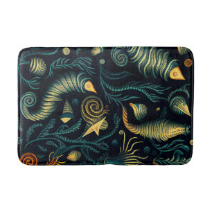 Golden Reefs Bath Mat