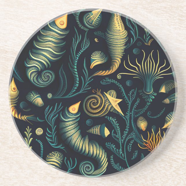 Golden Reefs Coaster (Front)