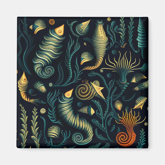 Golden Reefs Magnet (Front)