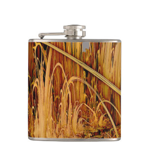 Golden Reflections Flask