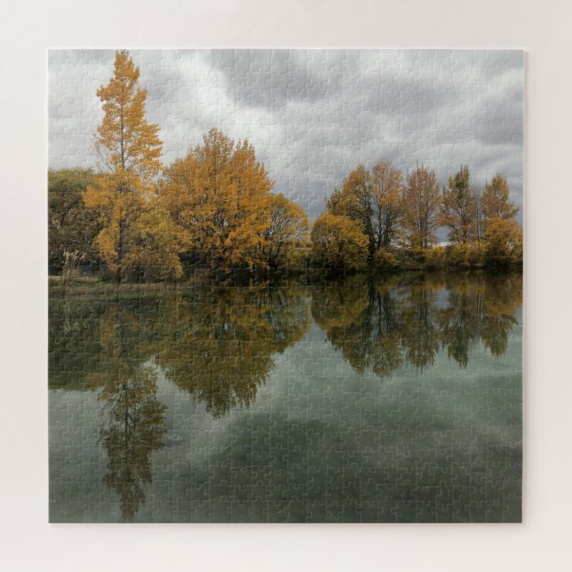 golden reflections jigsaw puzzle (Horizontal)