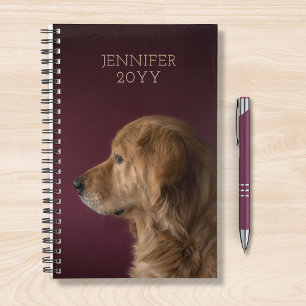 Golden Retriever 2019 Personalized Name Planner