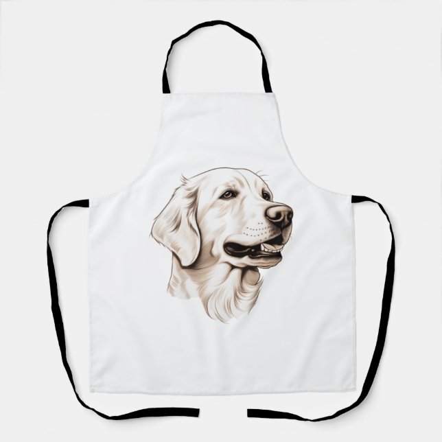 Golden Retriever  2 Apron (Front)