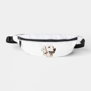 Golden Retriever 2 Fanny Pack