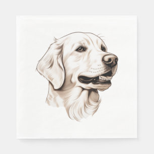 Golden Retriever  2 Napkin