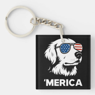 Golden Retriever 4 juillet Merica
