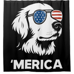 Golden Retriever 4th Of July Merica