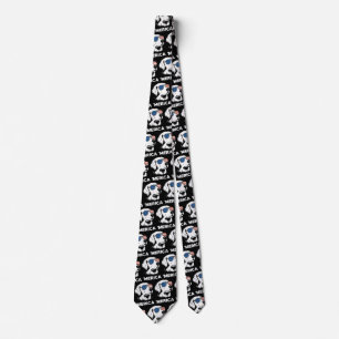 Golden Retriever 4th Of July Merica Tie