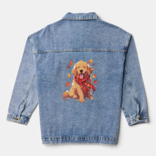 Golden Retriever Automne Dog Feuilles d'automne